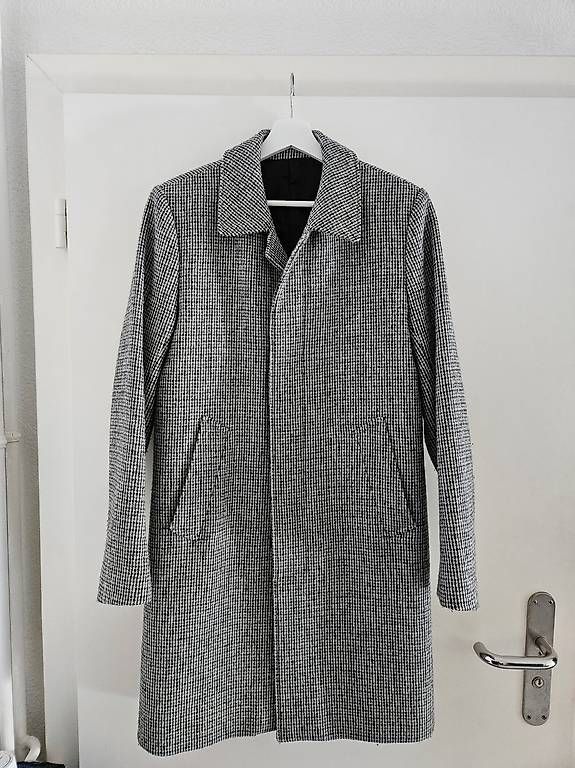 Cappotti: Wollmantel Sandro Harris Tweed – Usato da Basel venduto da nav_h662