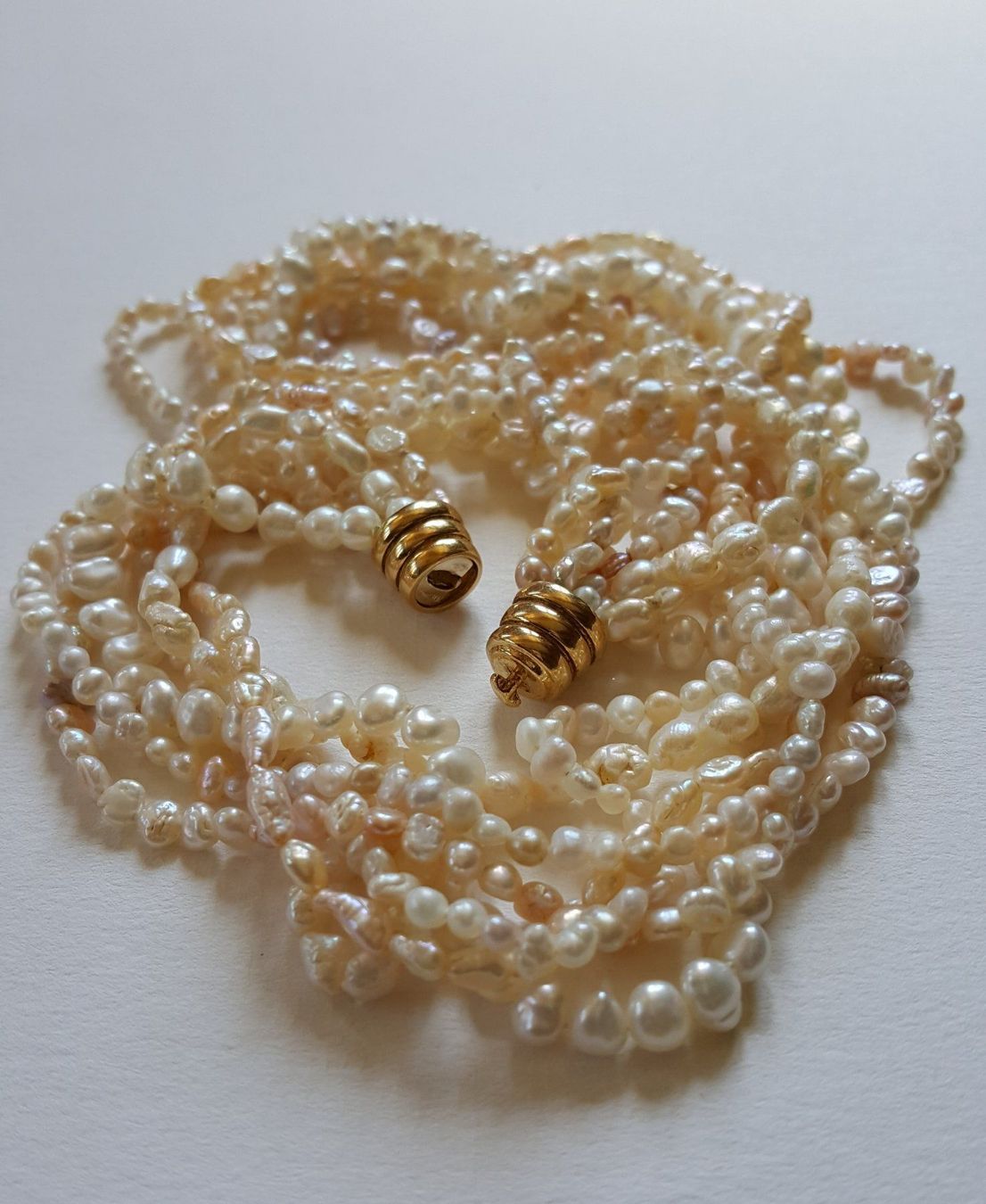 Ketten: 18 Karat 750 Gold Perlen Collier – Gebraucht aus Wald ZH von Aniade 5