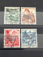 1948-1950, Landschaftsbilder im Stichtiefdruck ZNr. 2-5