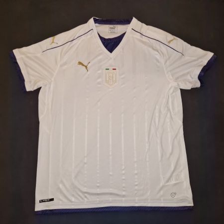 Trikot Italien Puma XXL weiss Authentic-Siegel 2016/2017