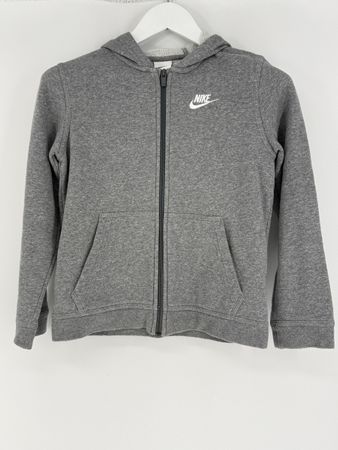 Nike Kapuzenjacke grau Gr. 140 (137-147 cm)