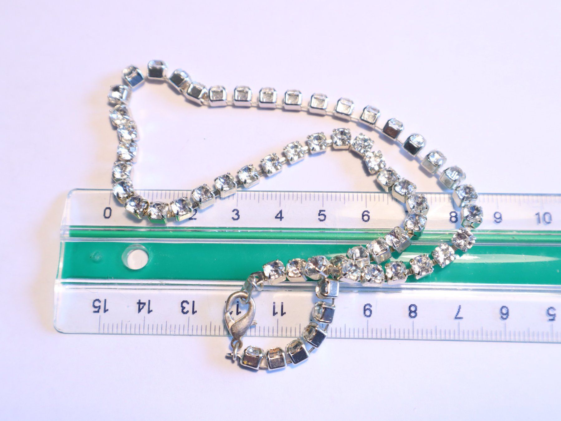 Ketten: Wunderschöne, glitzernde Strass-Kette Vintage Kostümschmuck – Gebraucht aus Baden von TellsKuchenhaus 6