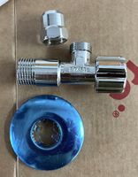 Euro Forte Eckventil  1/2 zoll - Messing Verchromt
