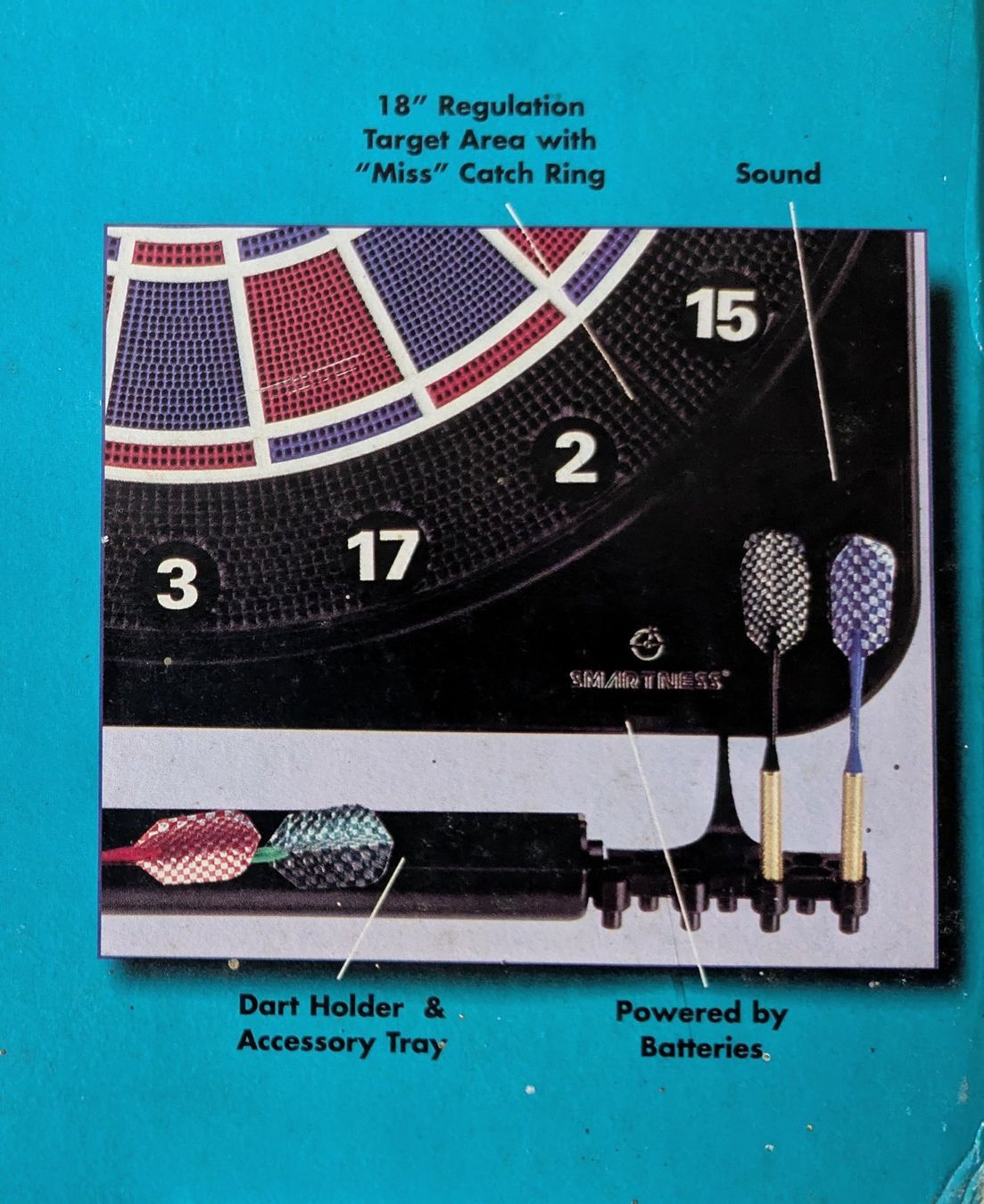 Jeux de fléchettes: Elektronische Dartscheibe Smartness – Neuf avec emballage d'origine à Villmergen par Markus-von-Gaehwil 3