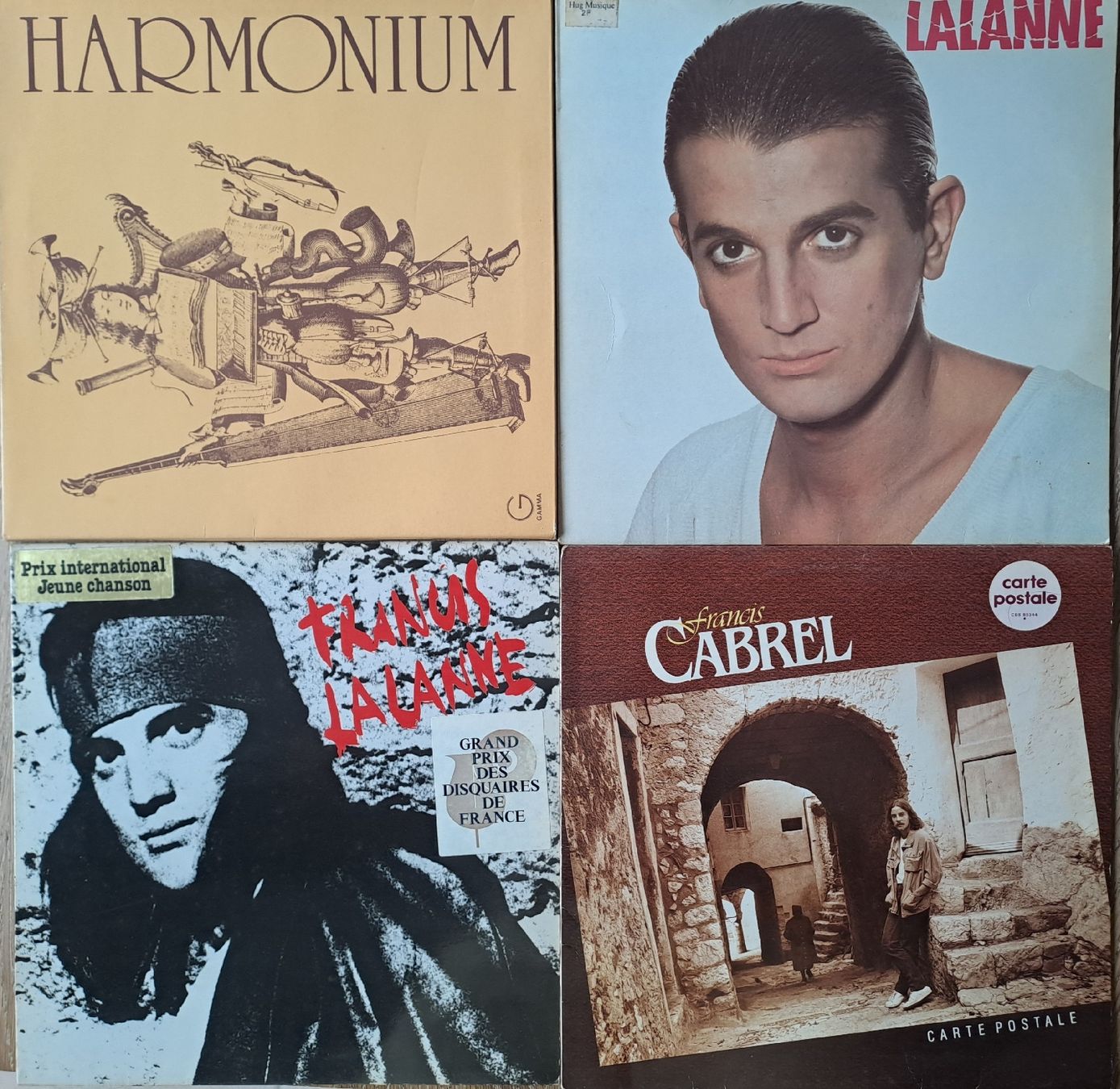 Schallplatten: Chanson Française : lot de 13 disques – Gebraucht aus Lully VD von AlanParson