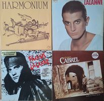 Chanson Française : lot de 13 disques