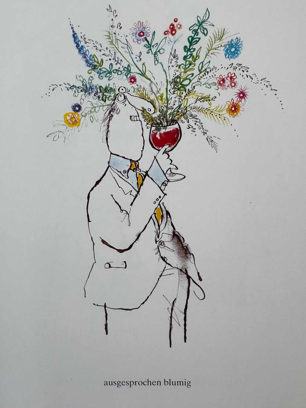 Fumetti: RONALD SEARL's  ILLUSTRIERTE WEINSPRACHE, Gerstenberg 1990 – Nuovo (secondo la descrizione) da Zürich venduto da Husopaska 7