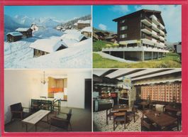 WERBE-FALTKARTE, TEA-ROOM LUSA, IMHOF, BETTMERALP 1950m