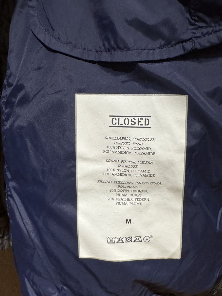 Closed Giacche: Veste matelassée Closed grise – Usato da Geneve venduto da jool1 2