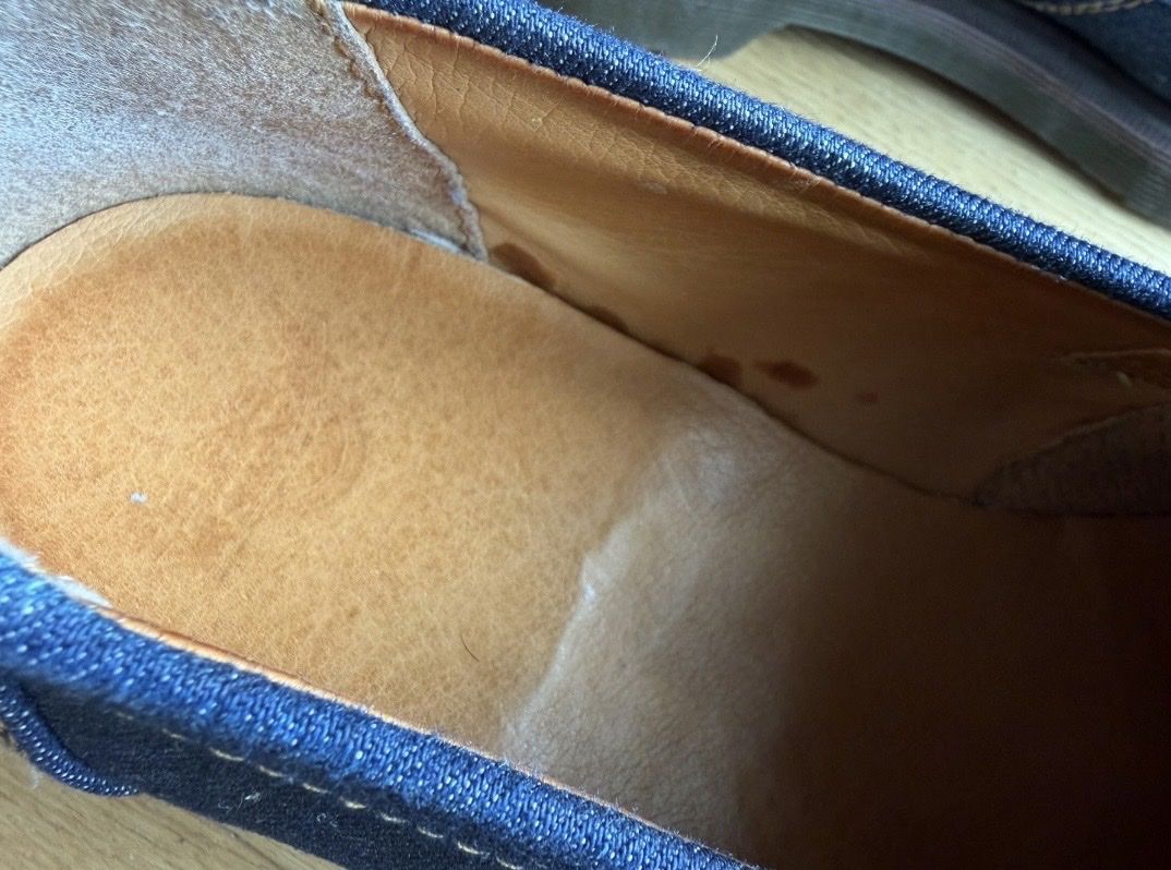 Dr. Martens Scarpe da uomo: Dr. Martens Loafer, blau Denim – Usato da Basel venduto da dahlen 8