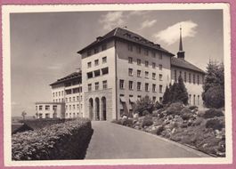 Menzingen, Pensionat Maria vom Berg, gelaufen 1958