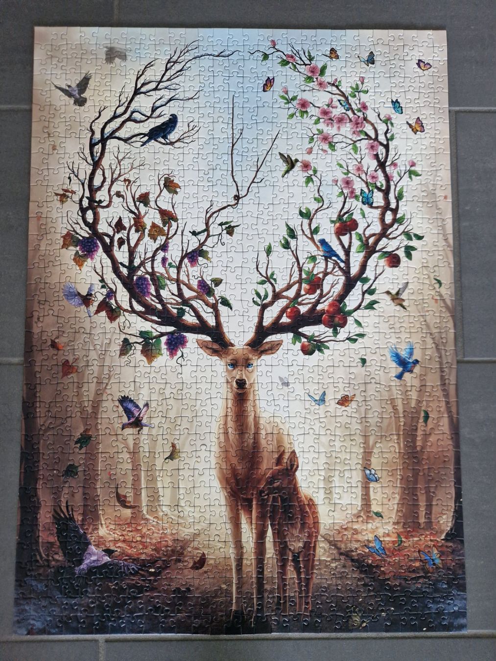 Ravensburger Puzzle: Ravensburger Puzzle Hirsch  1000 Teile - vollständig – Usato da Olten venduto da reb_bnm2