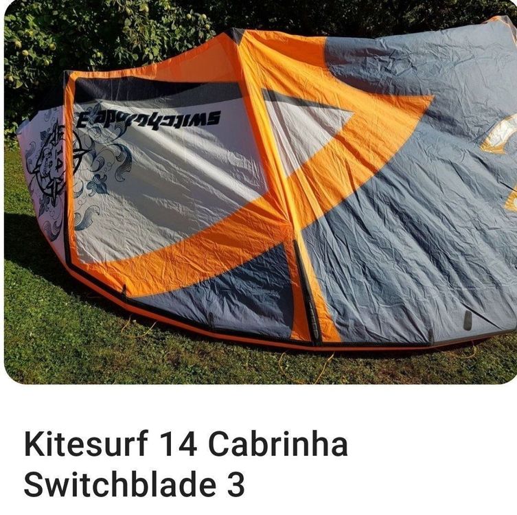Kite Cabrinha 14m2 inkl. Bar Kaufen auf Ricardo