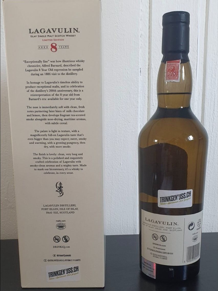 Lagavulin Spirituosen: Lagavulin 8years 200th Anniversary – Neu (gemäss Beschreibung) aus Langnau am Albis von jer_pm72 1