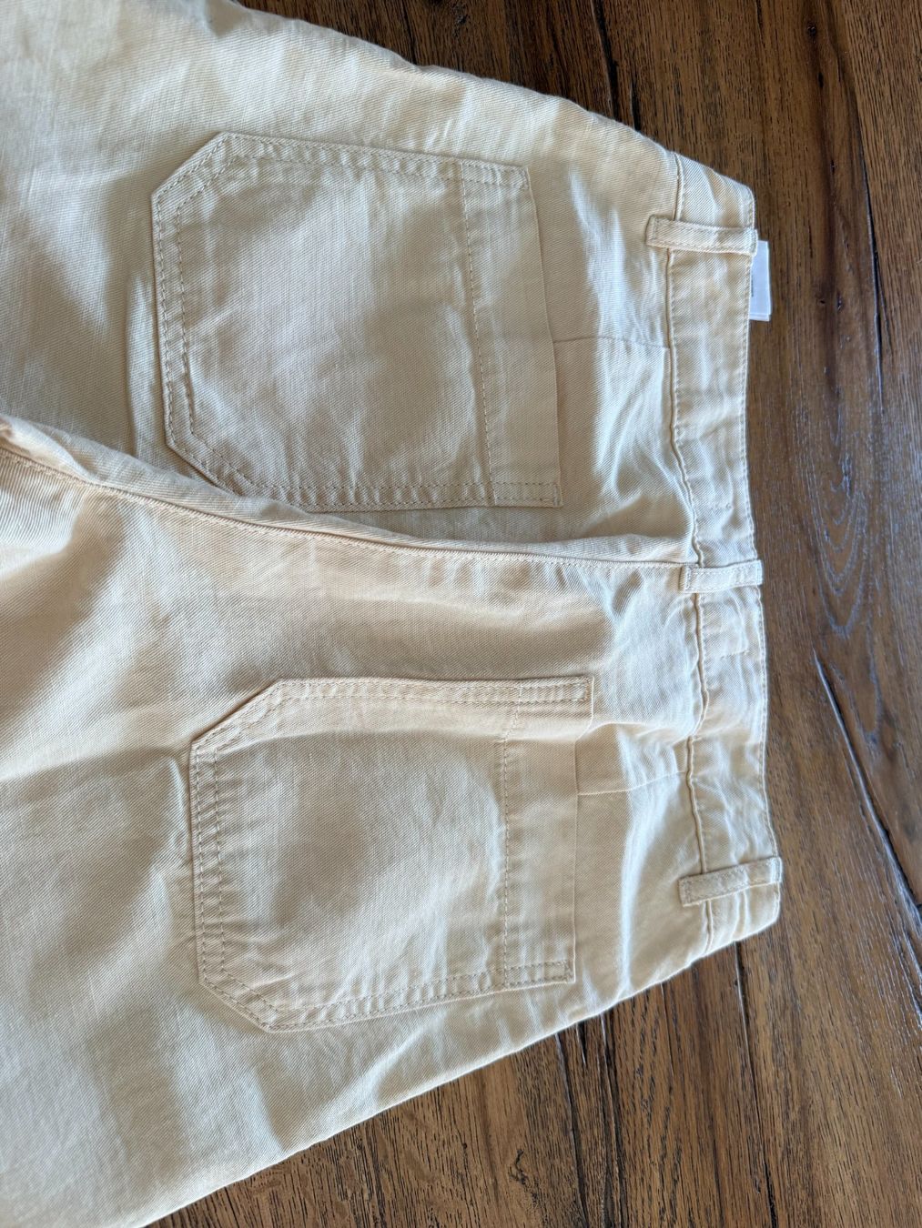 Jeans: Vanessa Bruno Jeans weit geschnitten, Grösse 34 hellgelb – Neu (gemäss Beschreibung) aus Nuerensdorf von ghi_b7xs 2