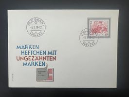 CH Ersttag -  Markenheft ungezähnt 1979  (G2462)