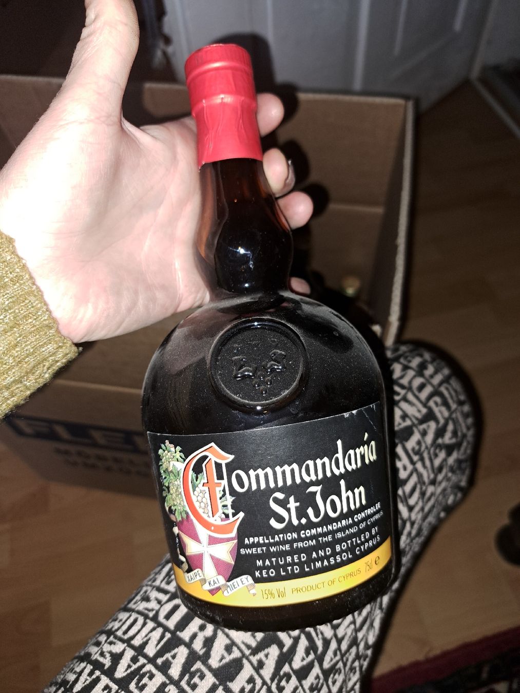 Bevande alcoliche: Vintage Commandaria St. John Wein  aus Zypern! – Nuovo (secondo la descrizione) da Kölliken venduto da Upcycling-by-Mc-TAM 2