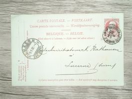 TR70 Carte Postale + Timbre Belgique 1907
