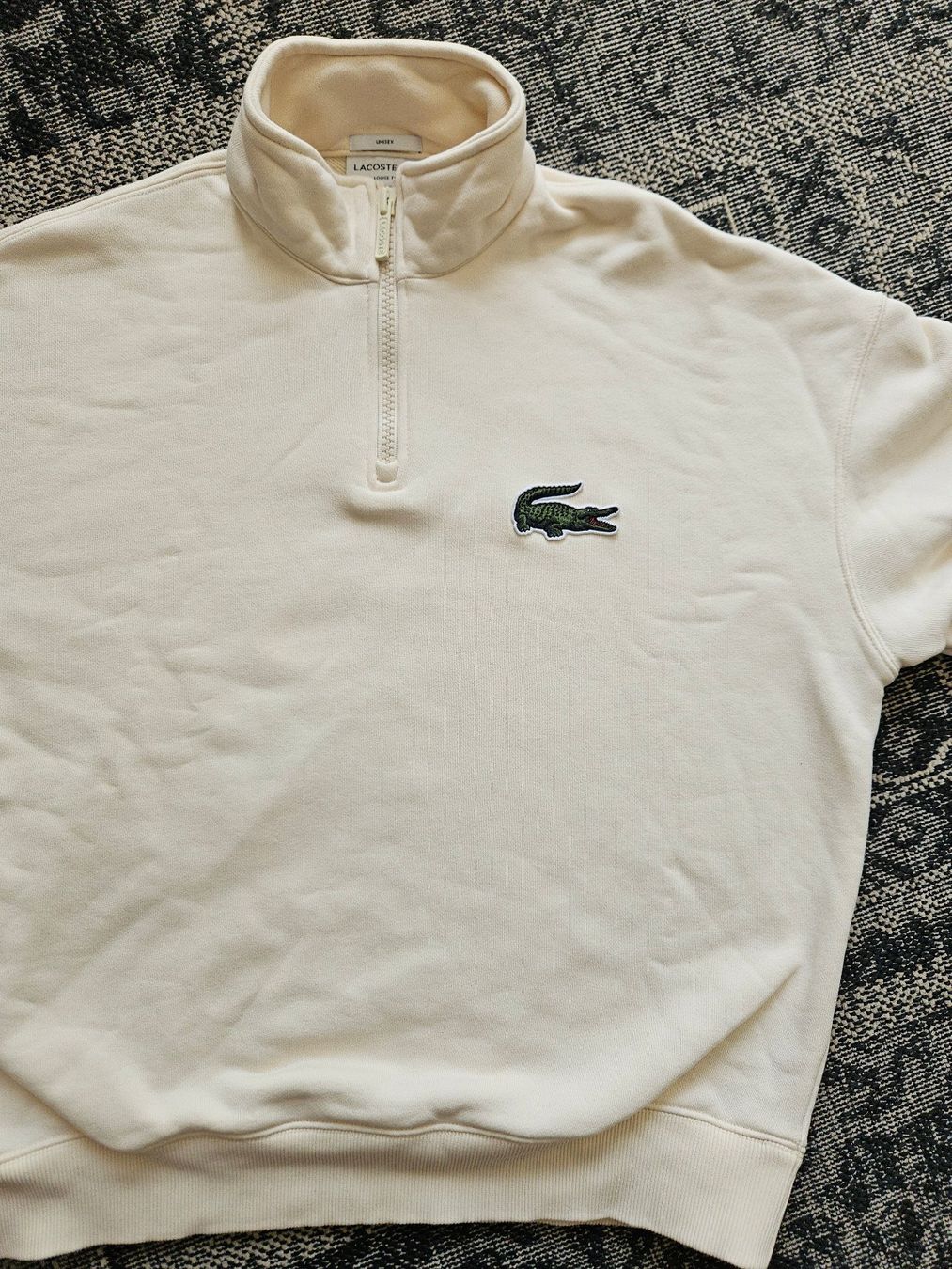 Lacoste Maglioni & Felpe: Lacoste HALFZIP UNISEX- Sweatshirt - beige – Nuovo (secondo la descrizione) da Uerikon venduto da mic_wq28 3