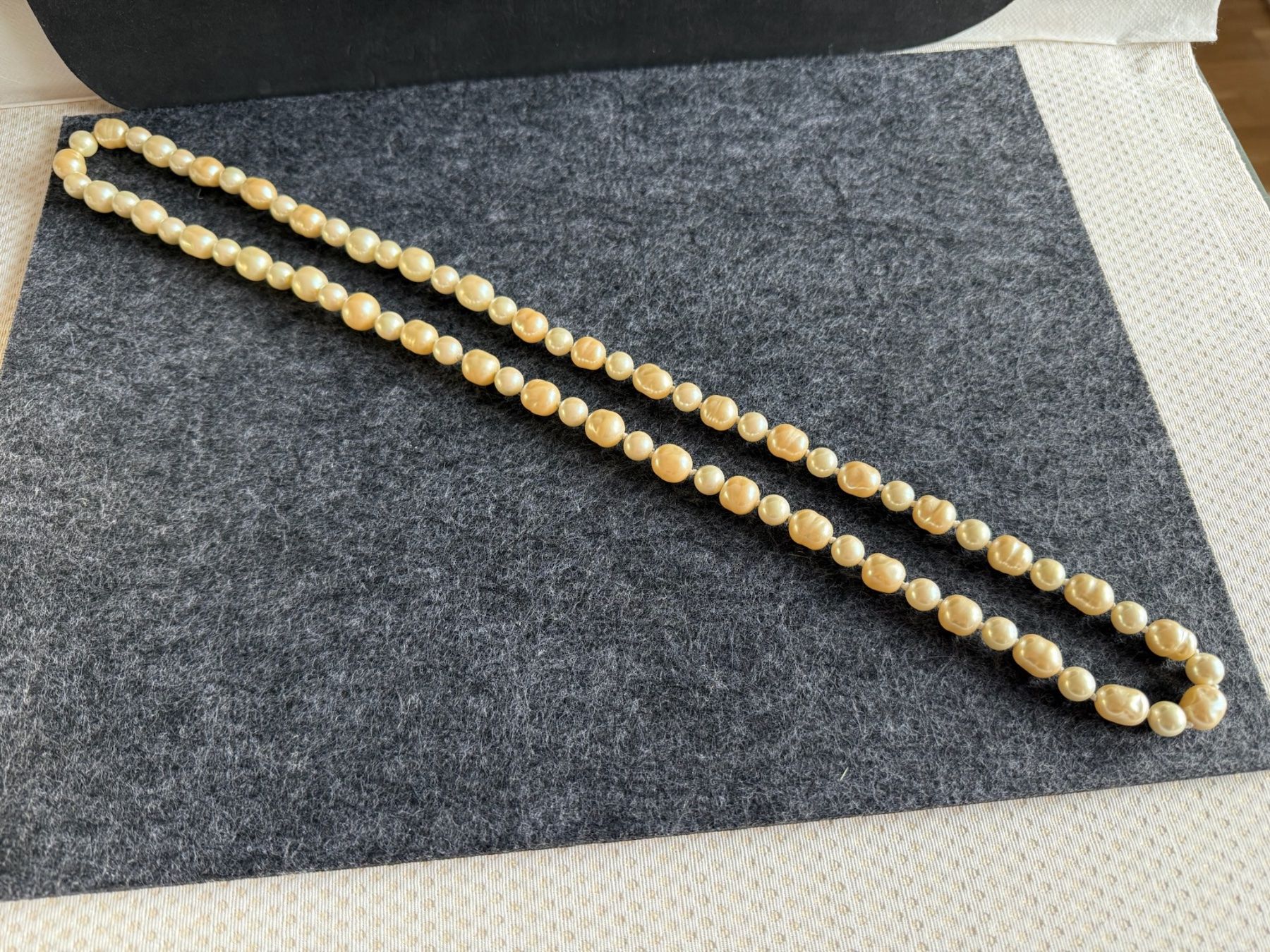 Catenine: Collier de perles baroques - 90cm – Usato da Sion venduto da accroshoes 6