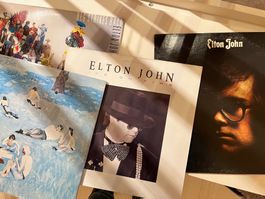 Elton John Vinyl 9 Schallplatten