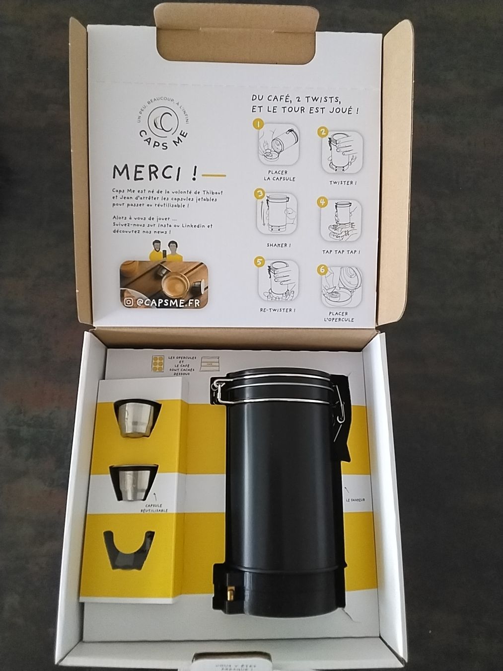 Kaffeemaschinen & Espressomaschinen: Caps Me  – Neu und originalverpackt aus Eschlikon TG von glo_5qn8 1