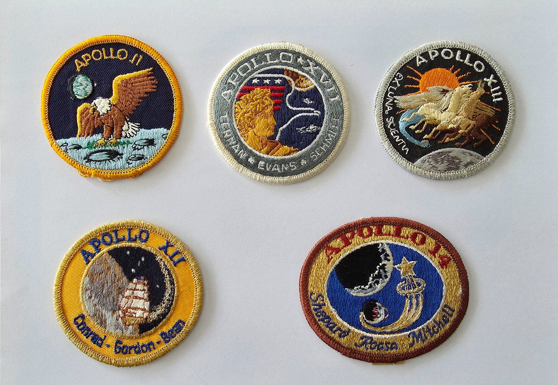 Placchette & Badge: 9 Badges missions "Apollo" – Usato da Essertines-sur-Rolle venduto da totoche365