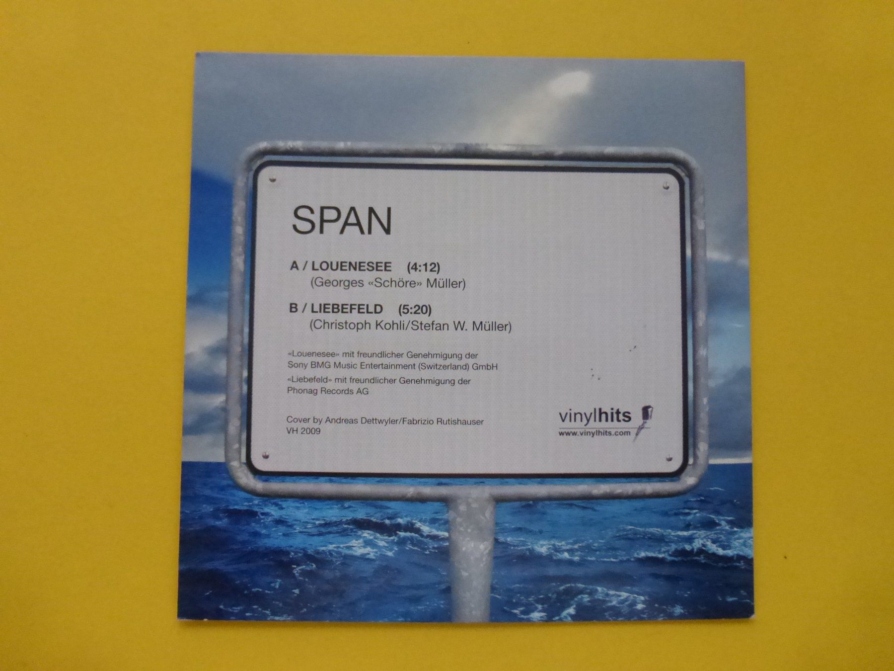 Schallplatten: Span – Louenesee / Liebefeld – Gebraucht aus Zürich von Swiss57 1