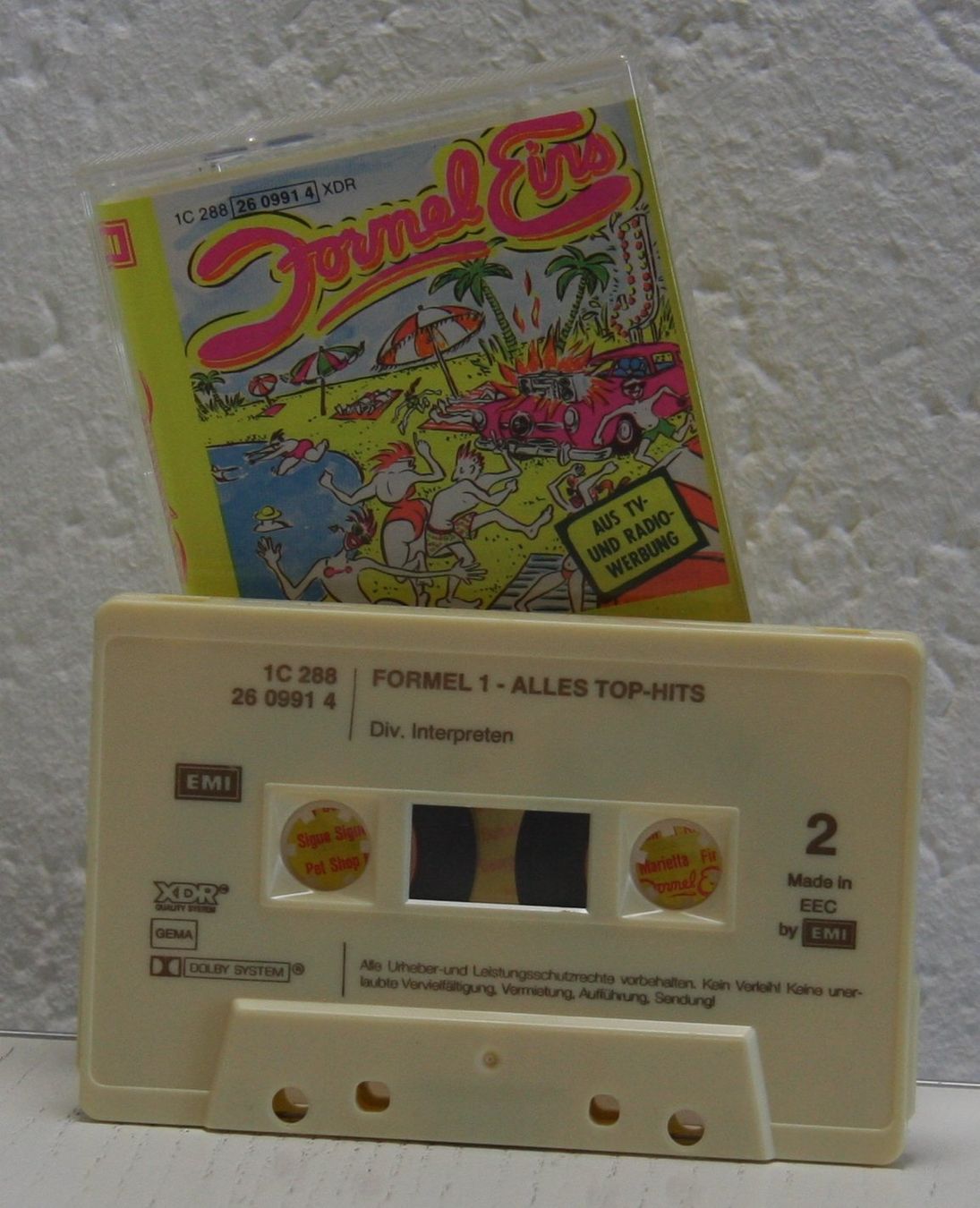 Musicassette: MC - Formel eins alles Top Hits – Usato da Fisibach venduto da he-man210 1
