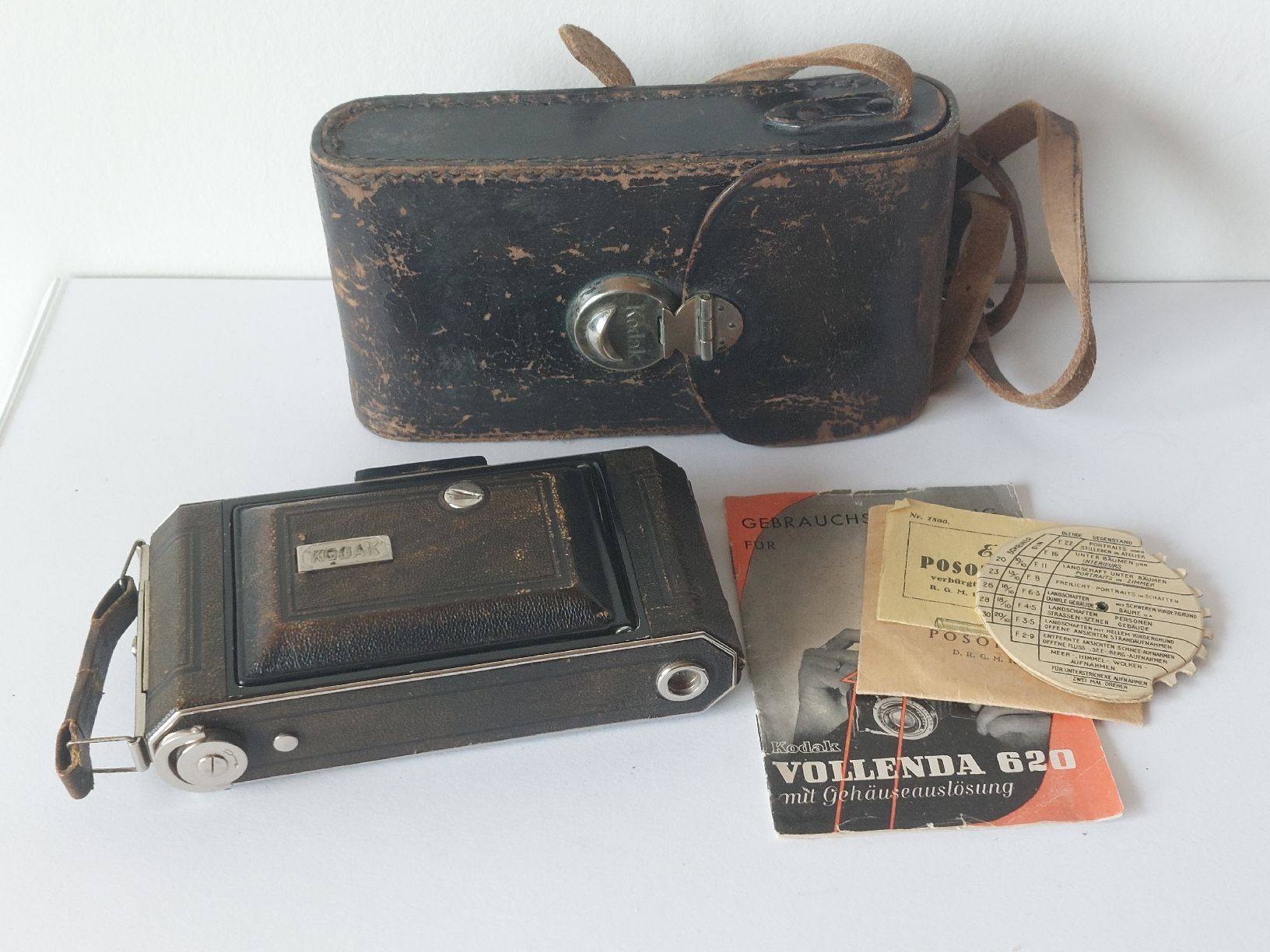 Kodak Fotocamera: Kodak Vollenda 620 mit Hülle und Anleitung – Usato da Schmitten FR venduto da losim1 2
