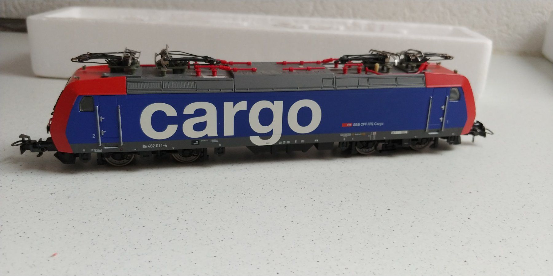 Trix Modellini di ferrovie: Trix Re 482 Cargo digital DC – Usato da Waltenschwil venduto da Ardnas007