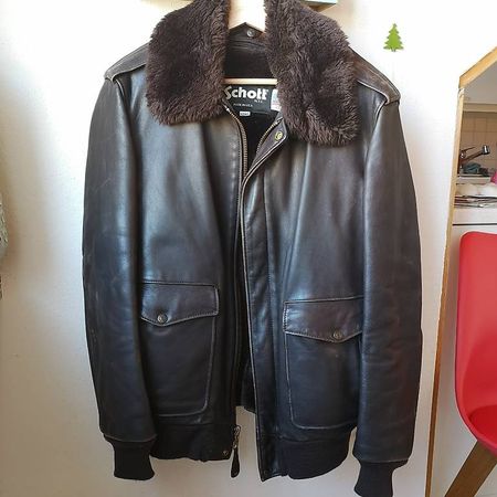 Schott lederjacke