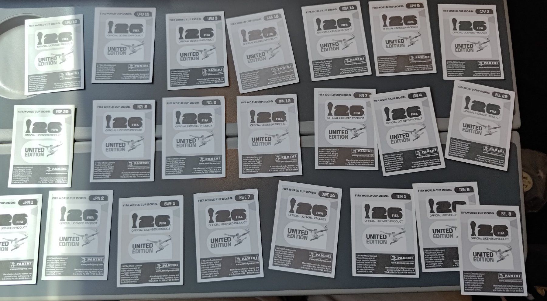 Panini Carte collezionabili: Panini 2026 - SET Mix – Nuovo (secondo la descrizione) da Bern venduto da Nicolaro