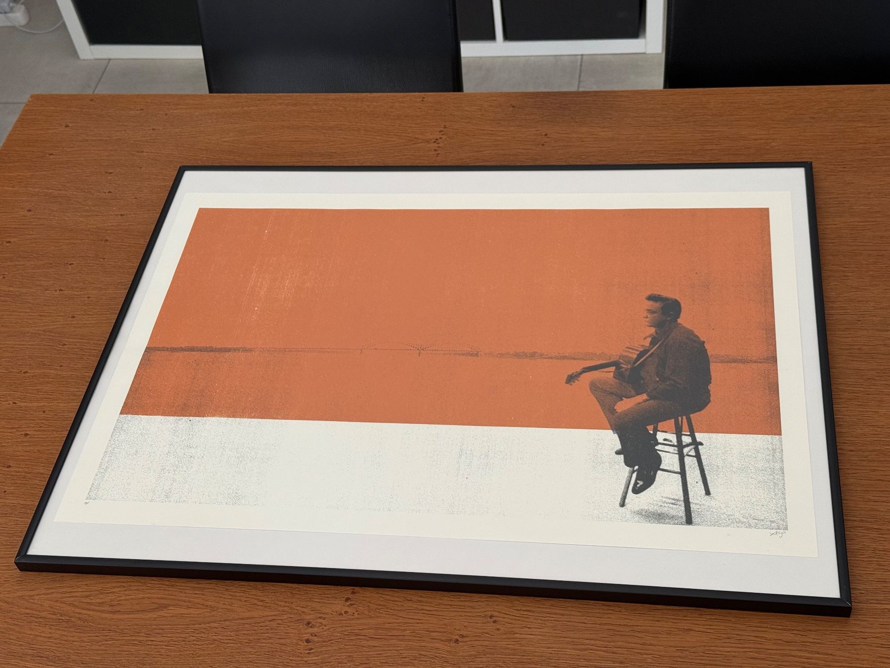Foto & Immagini: Siebdruck "Johnny Cash" / mit Rahmen – Usato da Wolfhausen venduto da luzw 1