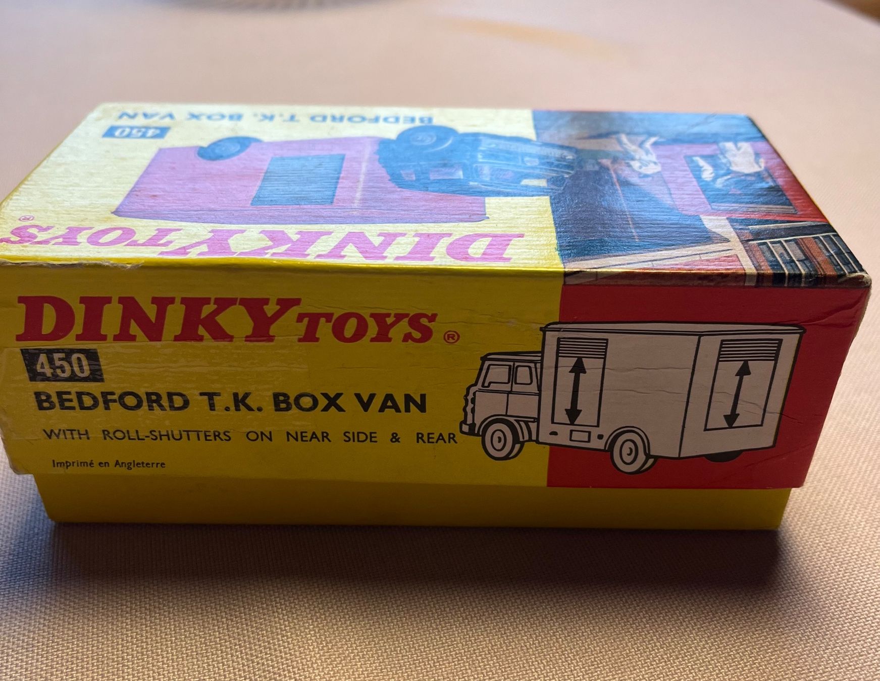 Dinky Toys Modellini d'auto: Dinky Toys Bedford T.K. Box Van 450 – Usato da Roggwil TG venduto da Jolivon63 6
