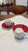 Villeroy&Boch Weihnachten, 2 Espressotassen mit Untertell