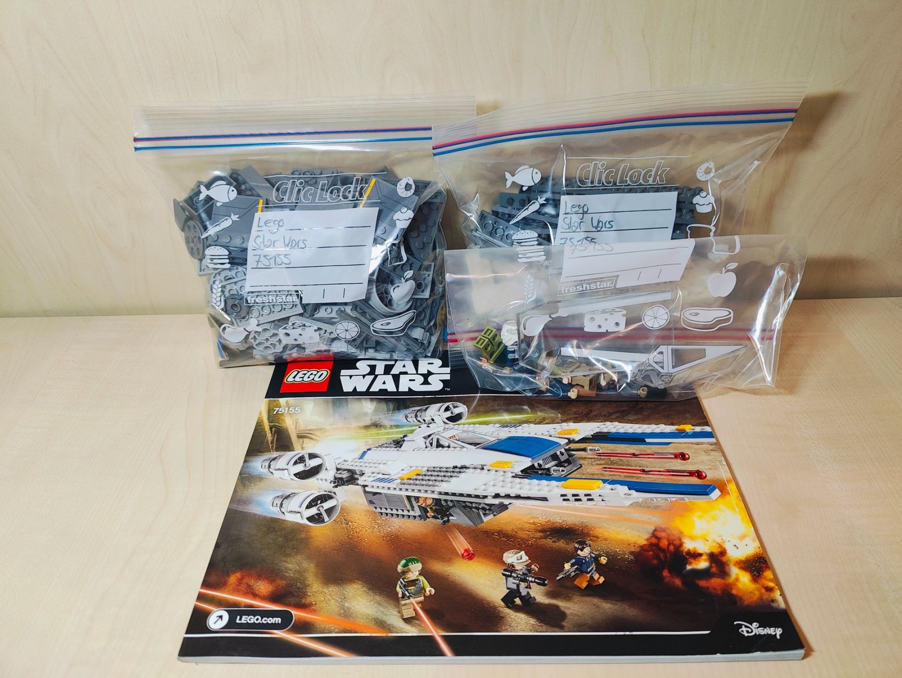 Lego Kit di costruzioni: Lego Star Wars 75155 Rebel U-Wing Fighter – Usato da Sulgen venduto da WhiteWolf3 4