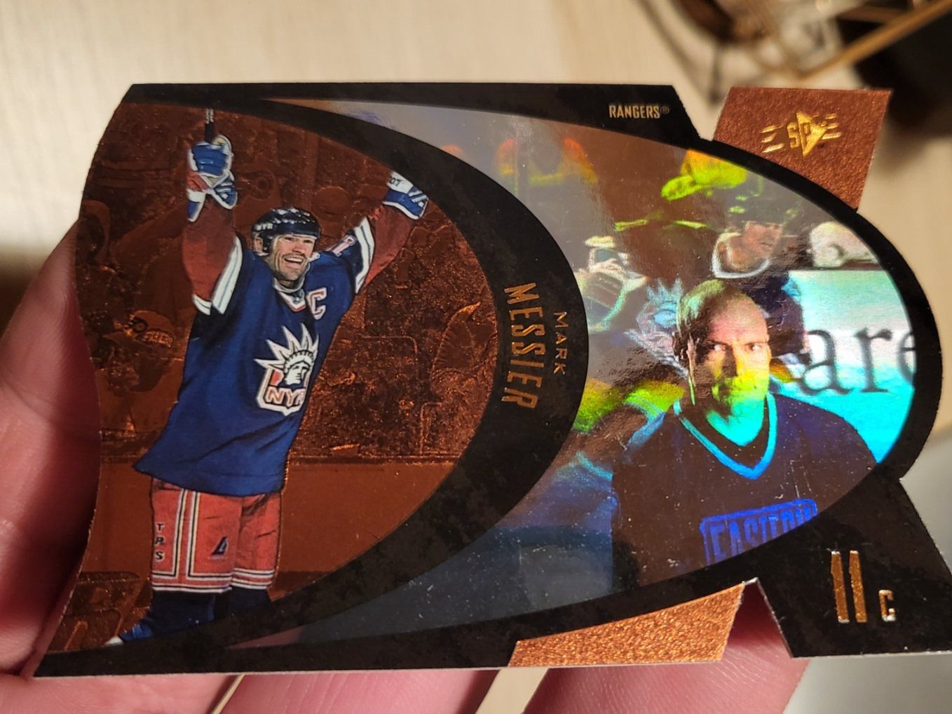 NHL Carte collezionabili: Mark Messier UD SPX – Usato da Boltigen venduto da Calagero