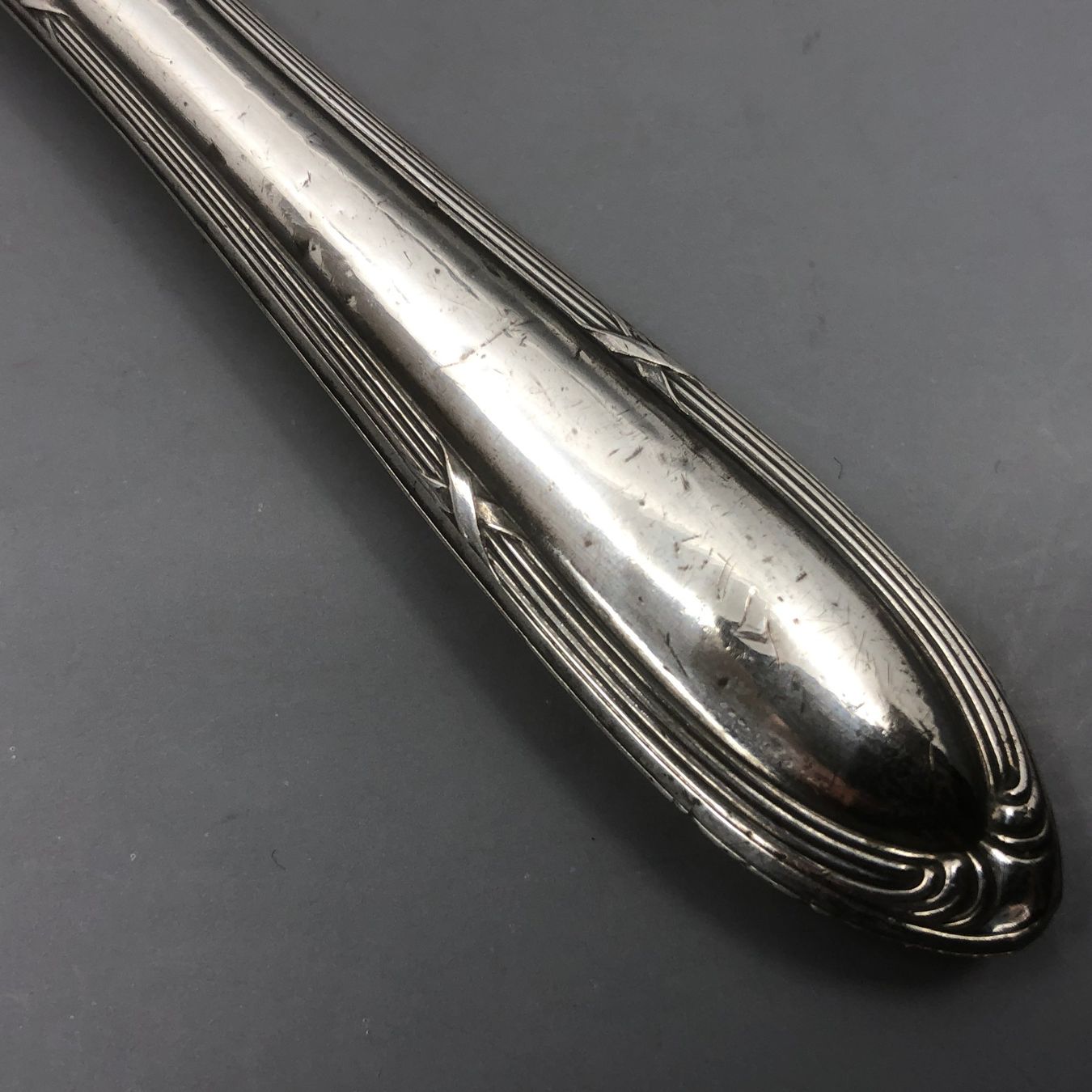 Posate: Buttermesser 835 Silber Kreuzband – Usato da Basel venduto da Tiabeanie 6
