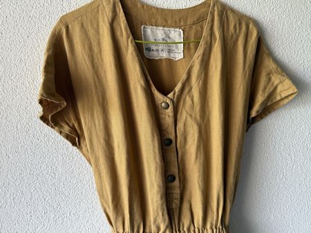 Not Perfect Linen Kleid M 