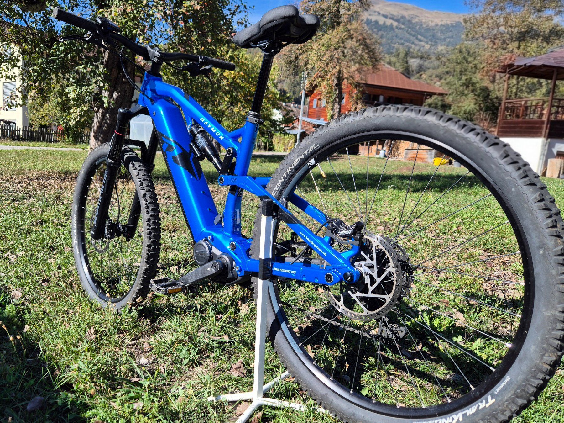 Biciclette: Raymon E-Mountainbike - Blau – Usato da Grüsch venduto da Garschina 2