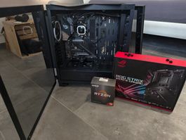 Teil PC Gaming Set Motherboard ROG STRIX X570-E Ryzen9 5900X