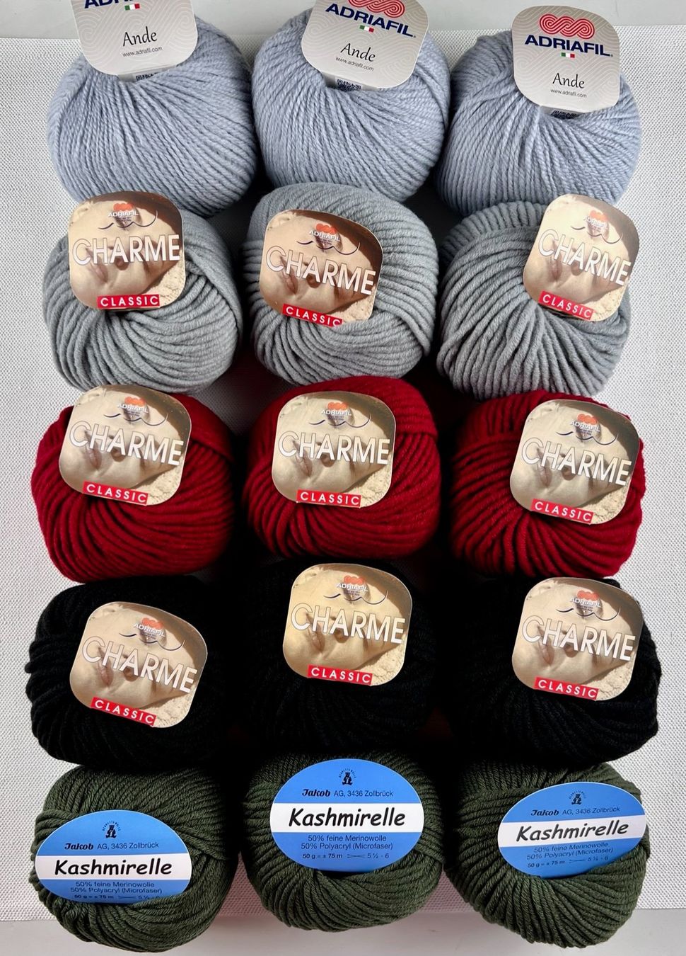 Lana: Strickwolle gemischt 15 Knäuel – Nuovo e nell'imballaggio originale da Plons venduto da Zimpfer