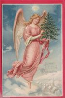 ENGEL - WEIHNACHTSKARTE, 24.12.1907