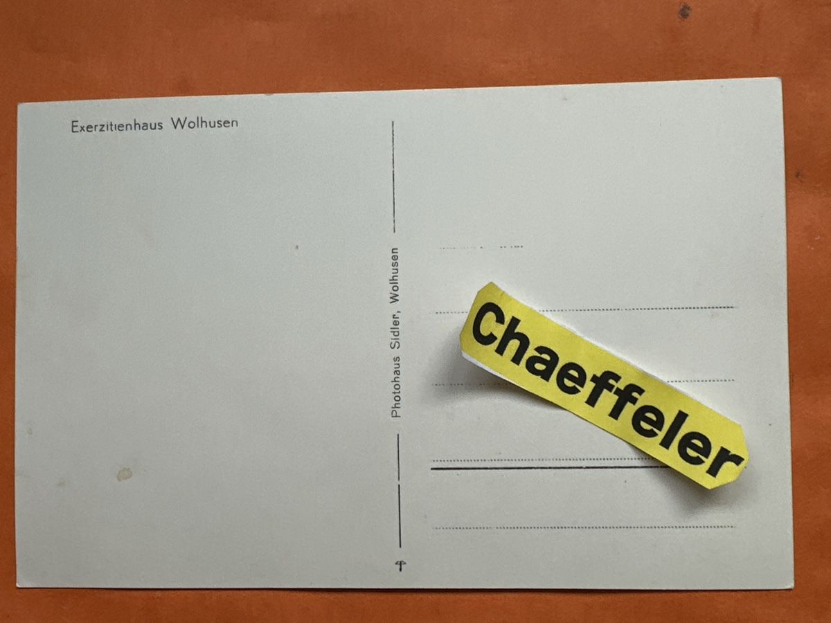Cartoline postali: Alte Ansichtskarte Wolhusen, Exerzitienhaus,  – Usato da Zürich venduto da Chaeffeler 1