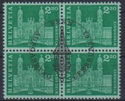 E92) Freimarke 4.Block 393 mit ET Vollstempel