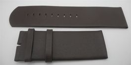 26 mm Leder Uhrenarmband braun, Nr. 47a