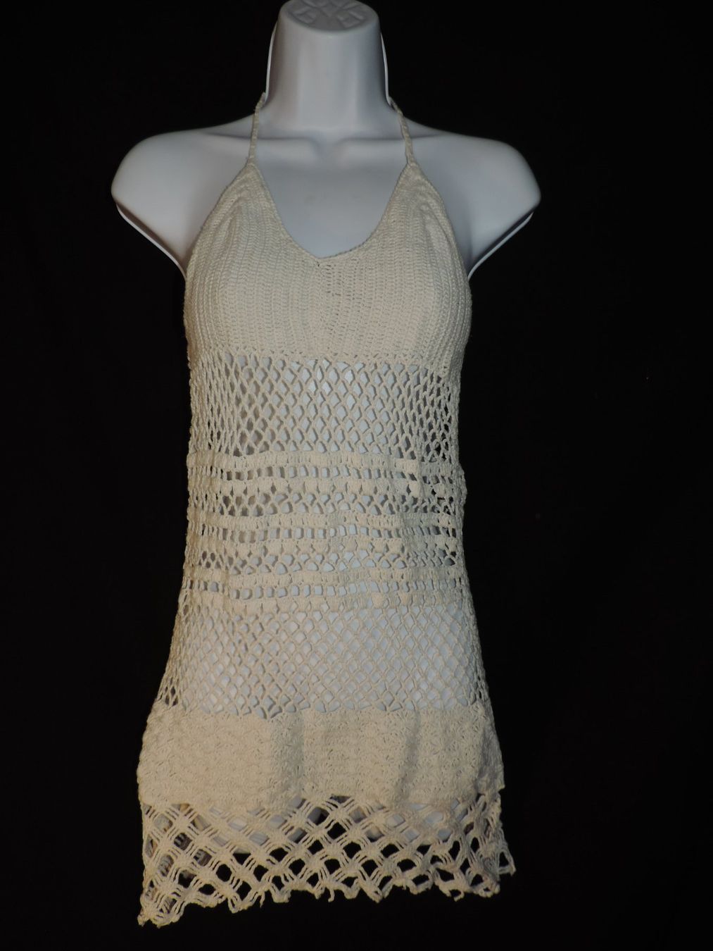 Robes: robe crochet blanc – D'occasion à Genève par Axelle333 7