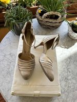 Elegante Tanzschuhe, 8cm Absatz, Grösse 39