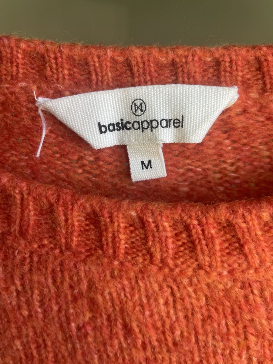 Maglioni & Felpe: Basic Apparel Strickpullover, Orange, Gr. M – Usato da Zürich venduto da Rpapad 7